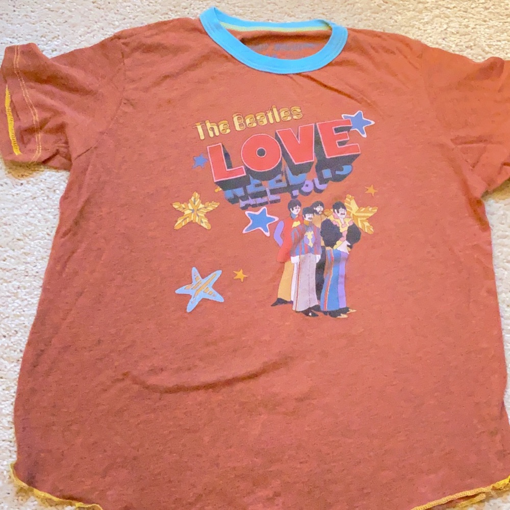 Rowdy sprout boutique brand Beatles T-shirt kids size 10